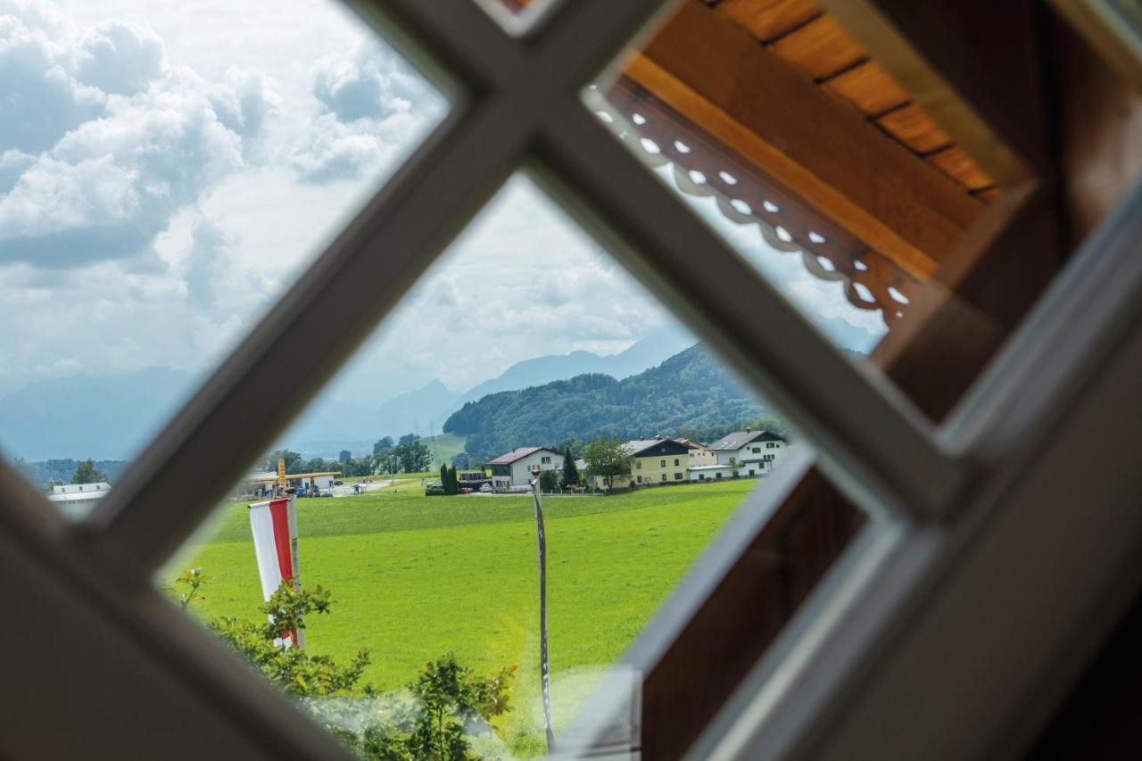 Girlinggut Schlafen Starten Salzburg Elixhausen ภายนอก รูปภาพ